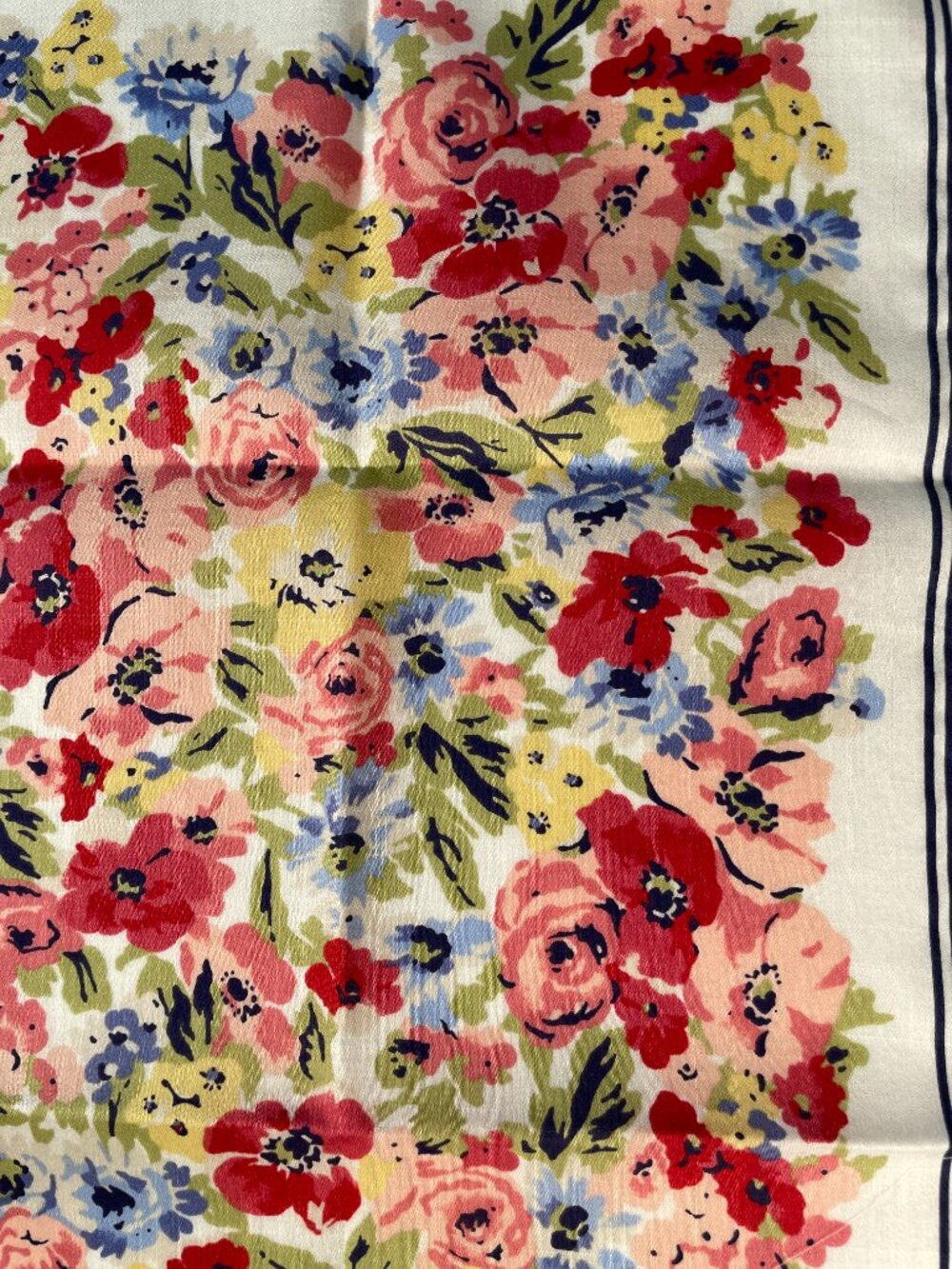 Never Worn Ralph Lauren Floral Cotton Scarf - Picture 7 of 15